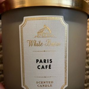 White barn candle